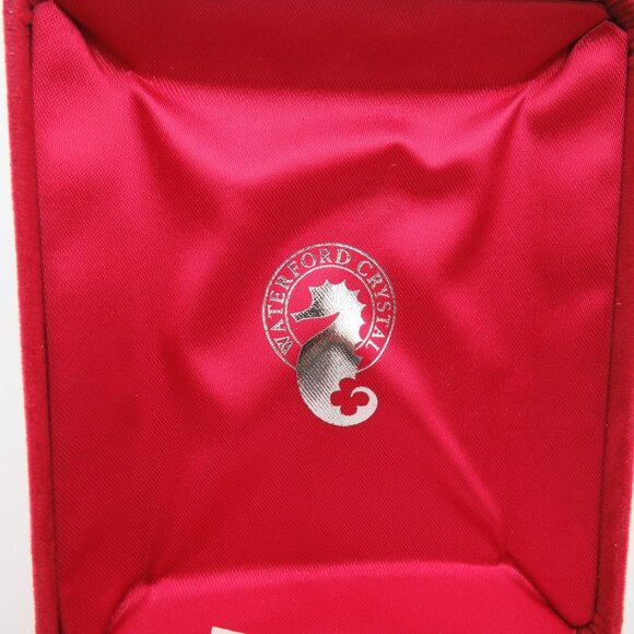 New Waterford Crystal 12 Days Of Christmas 2004 Ornament Velvet Pouches Box - Picture 8 of 14